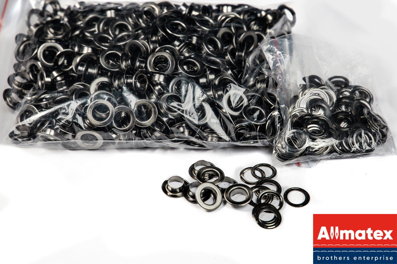 Металлический люверс 10мм (500 шт.) Металлический люверс 10мм (500 шт.)